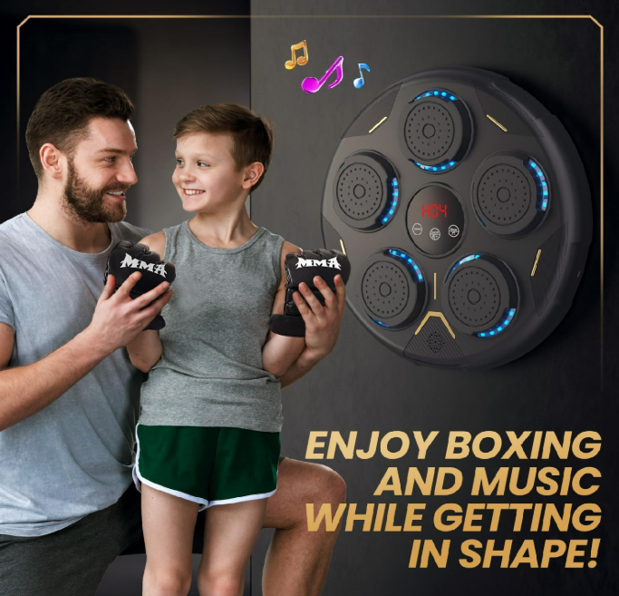 Music Boxing Target - Home fitness - Stress Relief -Adults & Kids