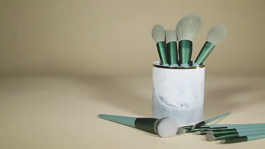 13 Pcs Makeup Brush with Pouch Set